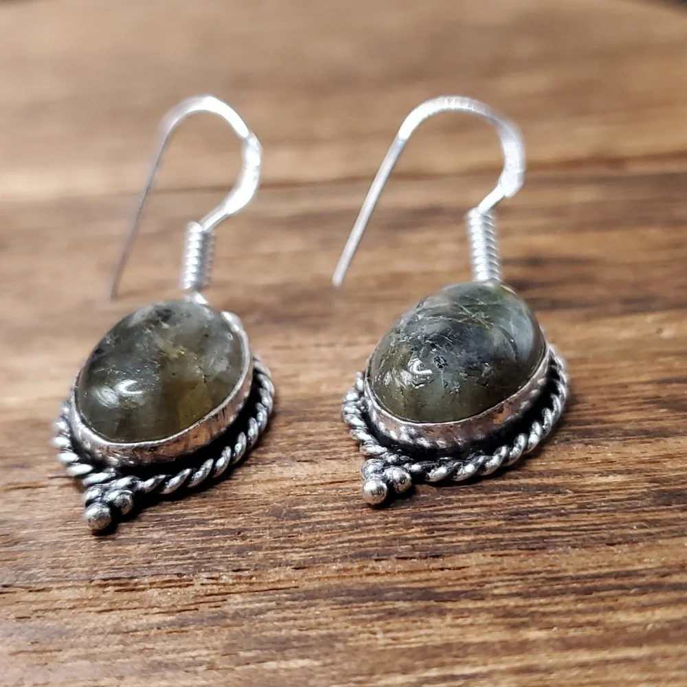E710 precious‎ stone sterling silver